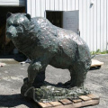 High quality large size bronze bear sculpture